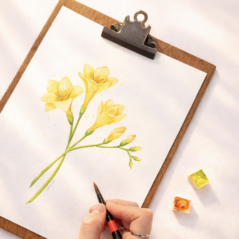 봄내음 나는 수채화 클래스의 1번 썸네일 이미지입니다.