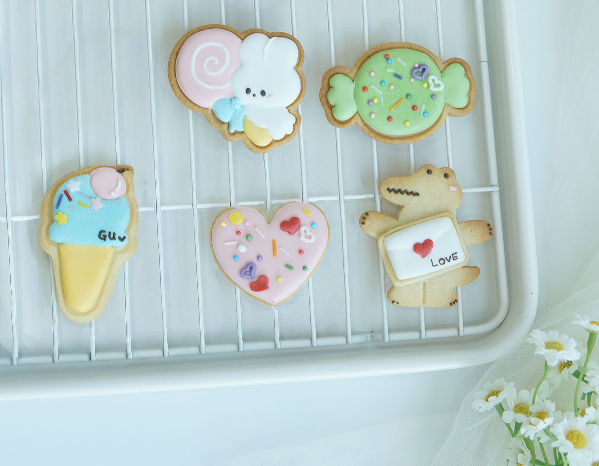 화이트데이 맞이 아이싱쿠키의 1번 썸네일 이미지입니다.