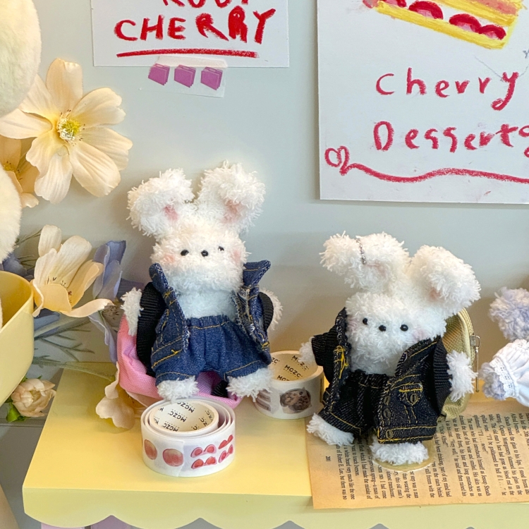 💚[커플클래스/원데이]회이트데이 커플 토끼 모루인형(2인1팀)의 썸네일 이미지입니다.