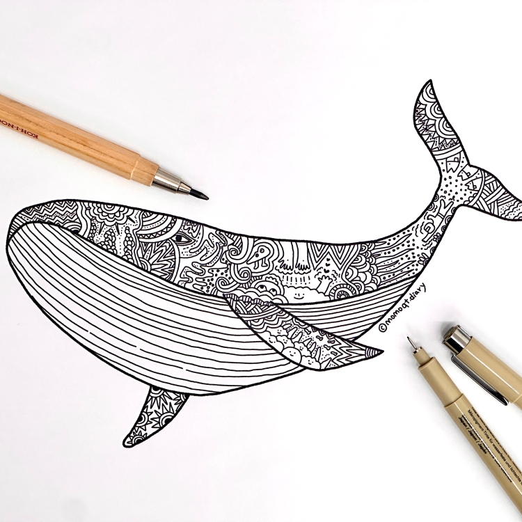 [4월/원데이]선으로 쉬어가는 하루, 젠탱글의 썸네일 이미지입니다.