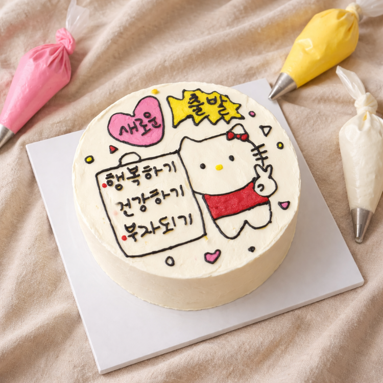 미니 레터링 케이크.의 썸네일 이미지입니다.