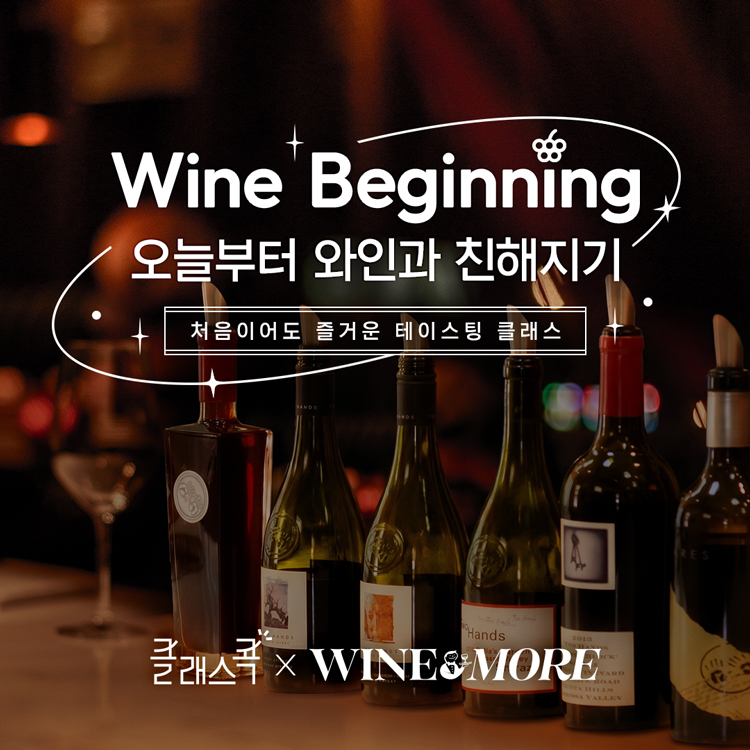 Wine Beginning🍷오늘부터 와인과 친해지기의 3번 썸네일 이미지입니다.