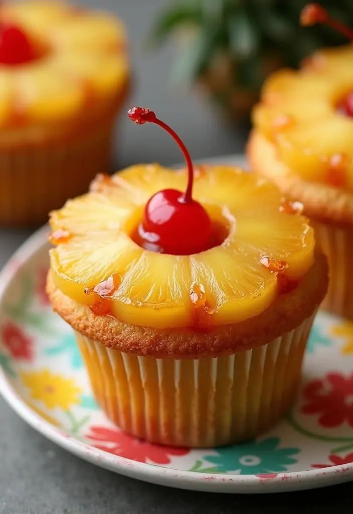 [키즈/부모분리] 🍍 골든 파인애플 업사이드다운 머핀 클래스 (만 5~11세)의 썸네일 이미지입니다.