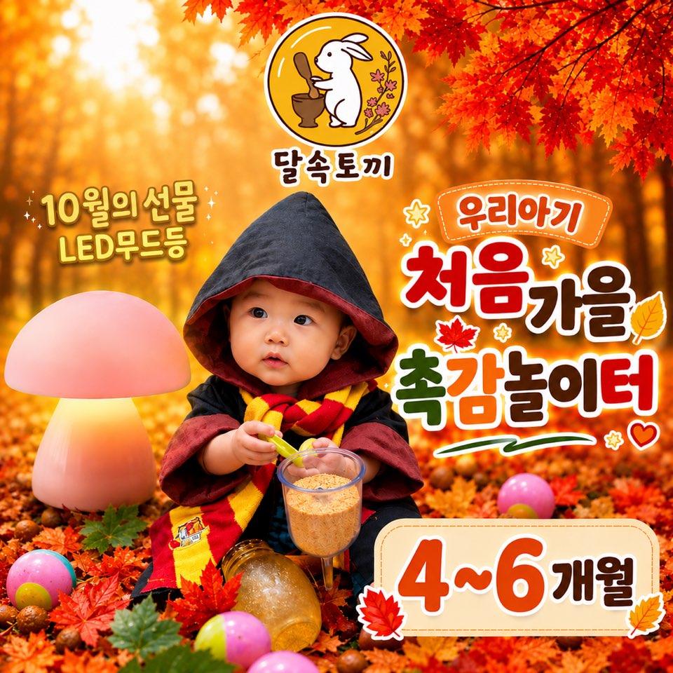 [10월/월]달속토끼 명품 오감놀이터 (4~6개월)의 썸네일 이미지입니다.